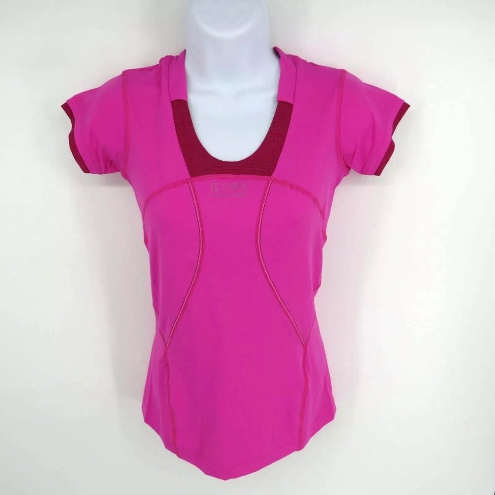 Gore Running Wear Women's XS Pink Sports Shirt NWT